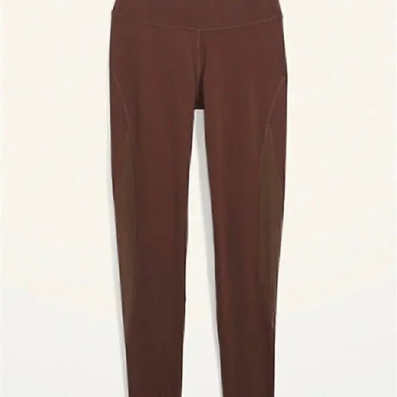 Old Navy High-Waisted Elevate Mesh-Trim Compression Size Large - Picture 4 of 14